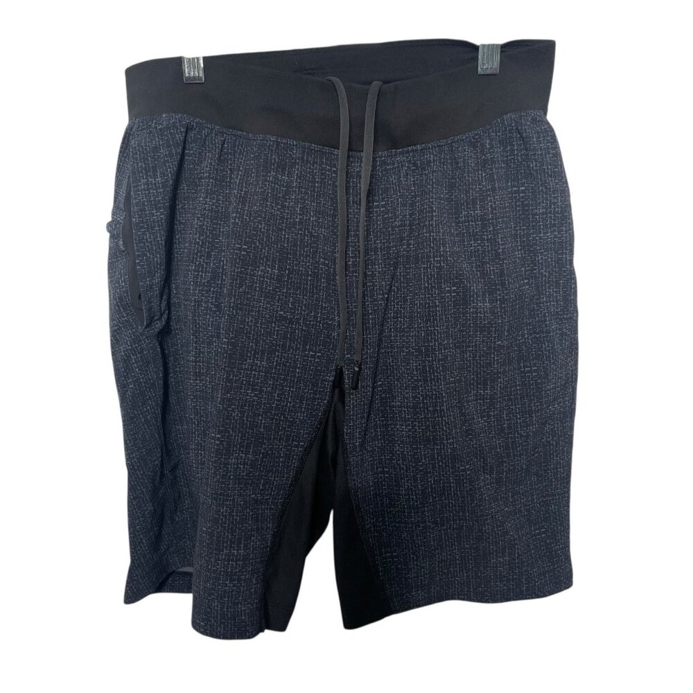 Lululemon The Short 10” Lined Mens L Mach Blue Athletic Shorts